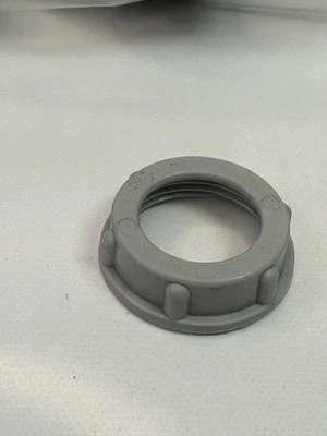 RACO 1403 3/4" Gray Insulating Bushing 105C Flame Retardant Polypropylene 100pcs - Image 1 of 4