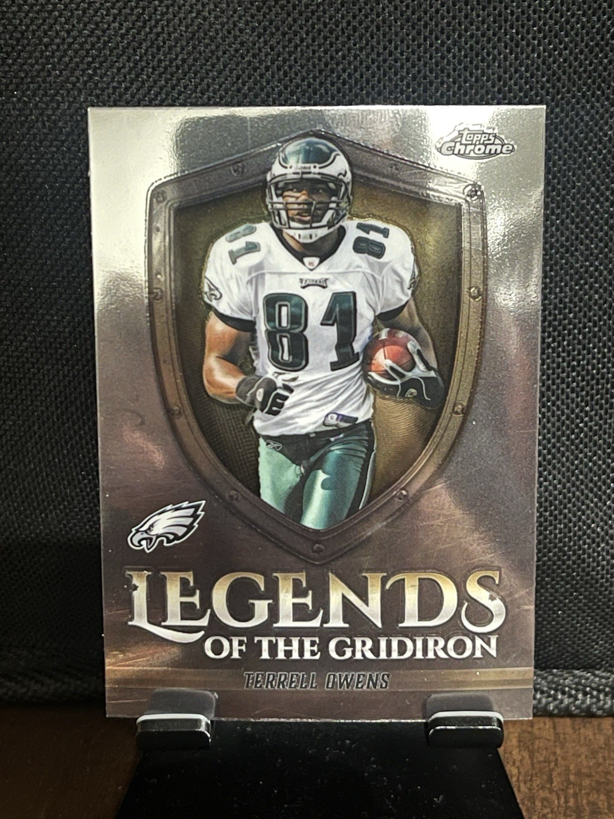 2005 Topps Chrome Legends of the Gridiron Terrell Owens #LOG-20 Refractor