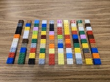 Used 2 X 2 Lego Blocks Ramdom Colors