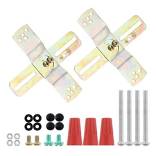 Light Fixture Mounting Bracket 2 Pack 4 Inch Universal Chandelier Crossbar Kit