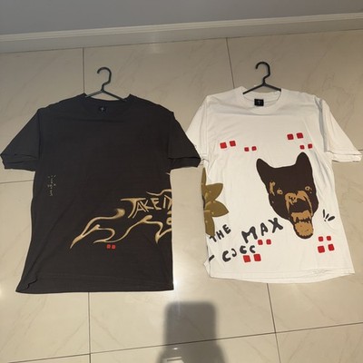 LOT OF 2 Official Cactus Jack Travis Scott  Take it 2 the Max  T Shirts Size M