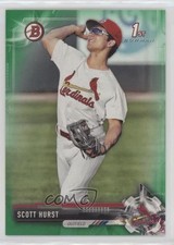 2017 Bowman Draft Green 30/99 Scott Hurst #BD-126 8s6