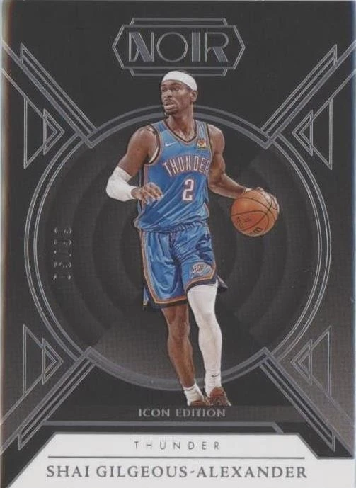 2018-19 Panini Noir - Shai Gilgeous-Alexander #185 for sale | eBay