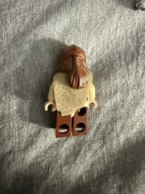 LEGO Star Wars Qui-Gon Jinn Poncho Reddish Brown Beard Minifigure SW0651 75096