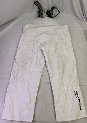 Helly Hansen Unisex Mandal Bib Pants-White-Size: XL
