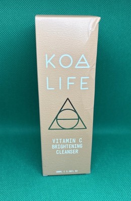 KOA LIFE Vitamin C Brightening Cleanser 3.38 oz Full Size New In Box