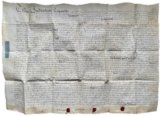 1723 Mortgage Messuage "Gravenor" & Premises & Land in Wentnor Salop Sneade
