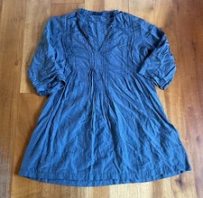 CP Shades Silk Cotton Dress Women’s Small USA Made Minimalist Cottagecore Boho