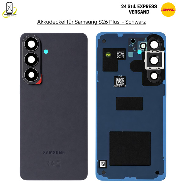 Original Samsung Galaxy S26+ Plus S947B Akkudeckel Backcover RüCkseite Schwarz-image