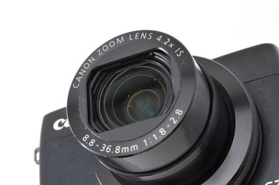 Canon Digital Camera PowerShot G7X Black 4.2x Optical Zoom 1.0