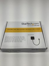 (2) StarTech HB31C4AB 4-Port USB-C Hub / New