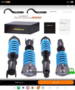 maXpeedingrods MXR-SP1 24-Way Adjustable Damper Coilover Suspension Kit 