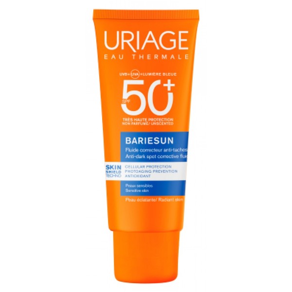 Uriage BariéSun Anti-Flecken-Fluid Mit Sehr Hohem Schutz SPF50+ 40 Ml Ist Ein Wa-image