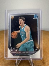 2025 Bowman Chrome Rookie Kon Knueppel Charlotte Hornets #BCV-4