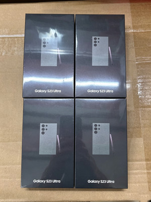 NEW & SEALED Samsung Galaxy S23 Ultra 5G Factory Unlocked GSM+CDMA 256G/512GB US