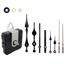 Silent Quartz Clock Mechanism Replacement Battery Operated DIY Repair Kit 12mm