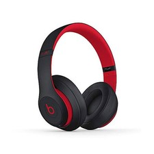 Beats Studio3 Wireless Over Ear Headphones - Defiant Black/ Red Latest Model 