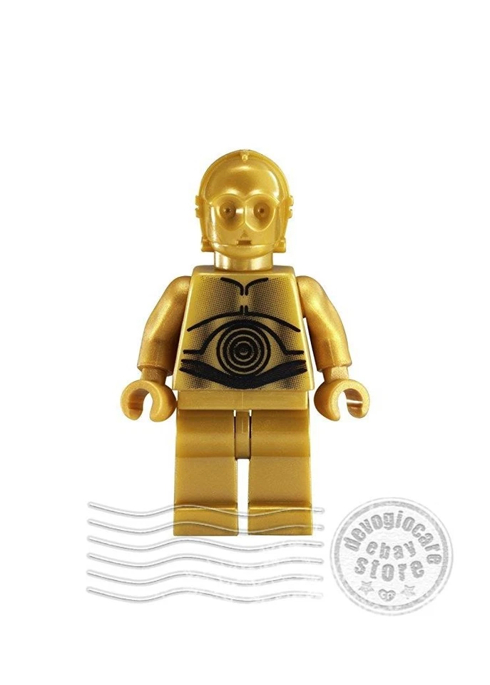 LEGO STAR WARS MINIFIGURE sw0161a C-3PO (set 10188,10198,8129,8092) | NEU - Bild 1 von 1