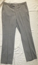 VTG 60's-70s Jaymar Pants Mens Leisure Slacks Disco Golf Sansabelt 34x32 Gray