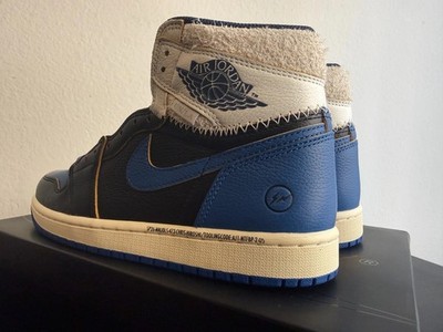  IO7847-001 | Union LA x Fragment Design x Jordan 1 High | Sport Royal | Men s
