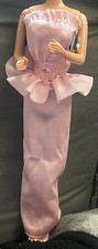 Vintage 1984 Mattel Barbie Superstar Fashions, Fun Pink Dress/Gown w/shoes/purse