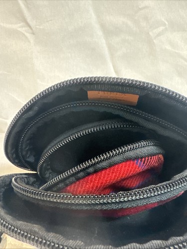 FURLA Nesting Set Canvas Makeup Case Pouch Small Purse Bags w/Zipper Multi-Use - Picture 4 of 11