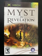 Myst IV Revelation Microsoft Original XBOX Instruction Manual Only
