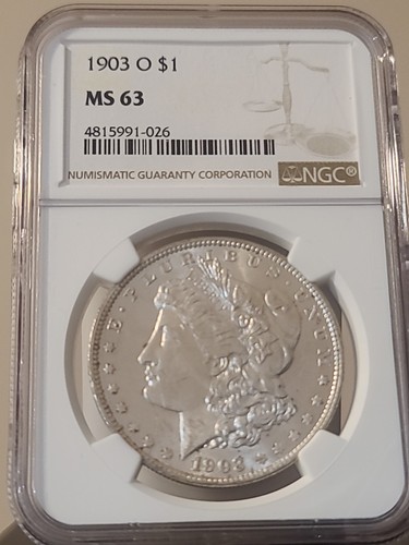 1903-O NGC MS63 Morgan Dollar Very Rare