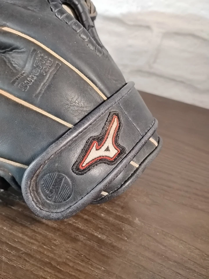 "Guante de béisbol/softbol Mizuno GMVP 1300 13"" DERECHO cuero negro MVP Prime Series" Foto 3 de 4