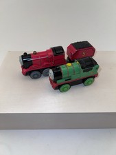 Thomas  Friends Talking Percy Talking James Lot FOR PARTS/DO NOT WORK Metal