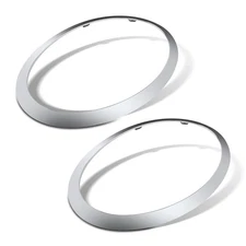 FOR BMW MINI COOPER F55 F56 F57 2014-2018 HEADLIGHT TRIM RING CHROME LEFT RIGHT