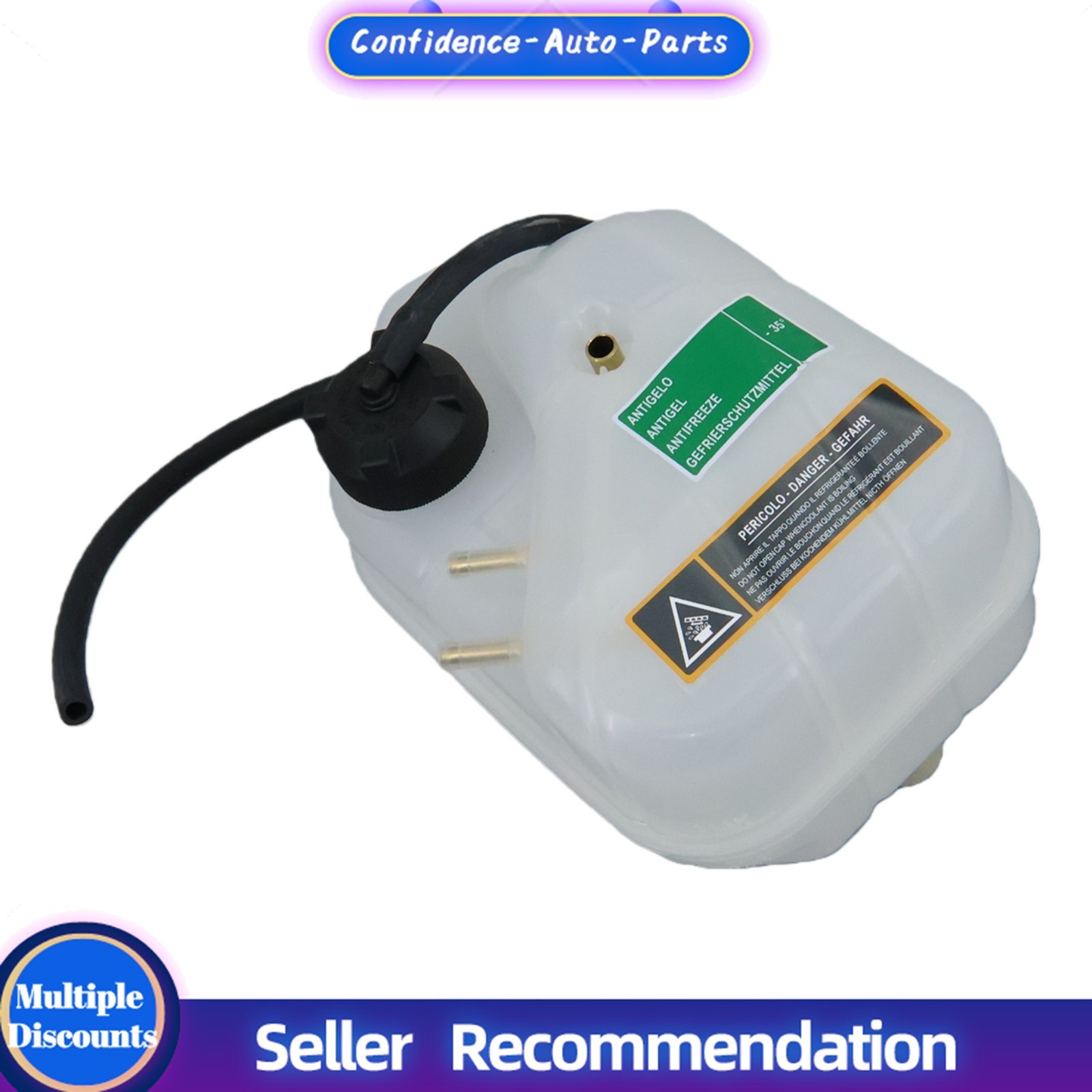 Coolant Expansion Tank 296547 Fits Maserati GranTurismo Quattroporte GranCabrio