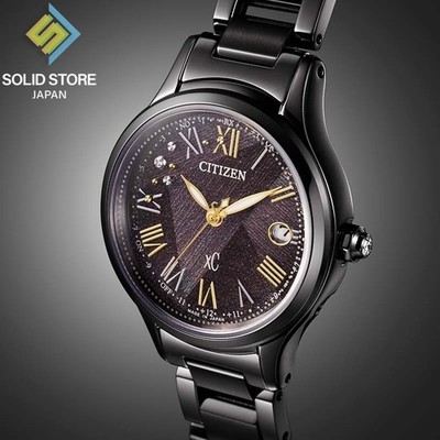 CITIZEN xC hikari Collection ES9495-59E LIGHT in Black 50th Anniv Limited Solar