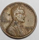 1939 S Lincoln Wheat Penny USA 1 Cent Coin San Francisco Mint Mark