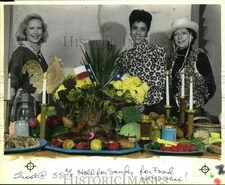 1986 Press Photo Witte Museum wild game dinner, San Antonio, Texas - sax12852