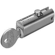 Compx Chicago C5001lp-1X03 File Cabinet Locks, Chrome, 0 Number Of Keys, Alike
