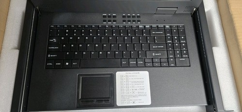 Console MT-VIKI 8 ports KVM avec moniteur LCD 15,6", HDMI, montage en rack 1U, boîte ouverte. - Photo 10/13