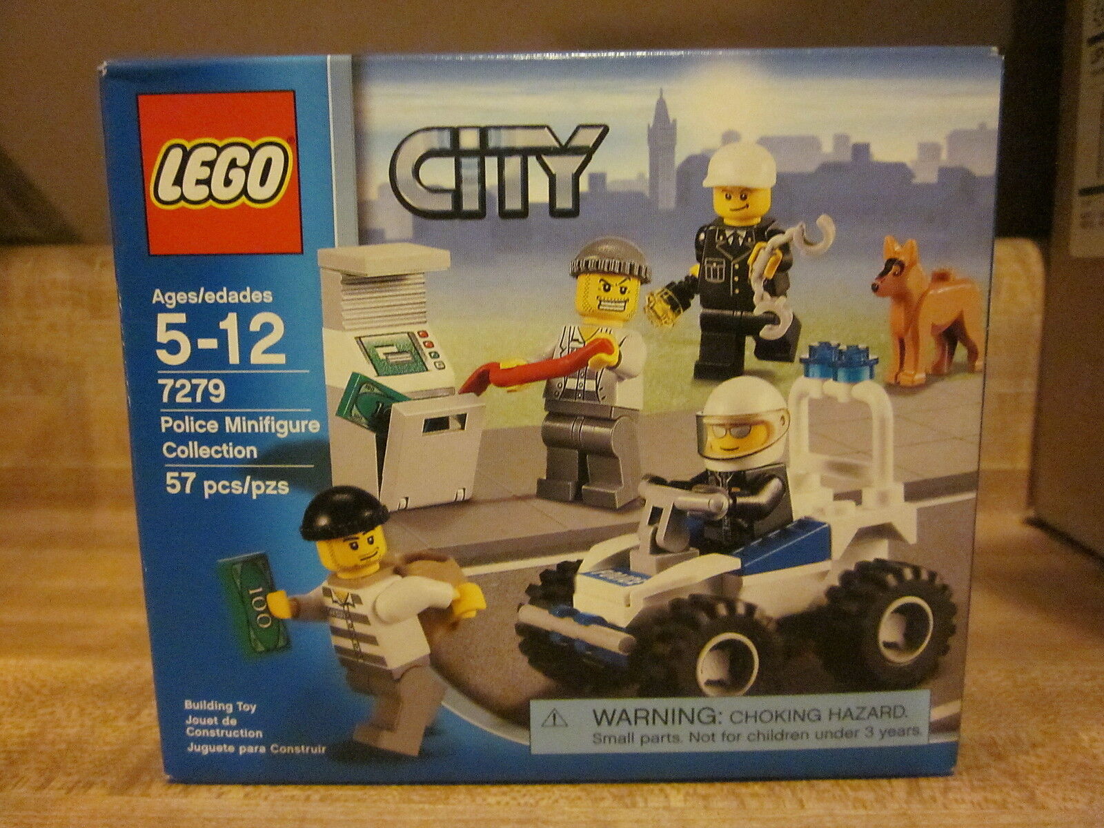 Lego city 7279 police minifigure collection sealed