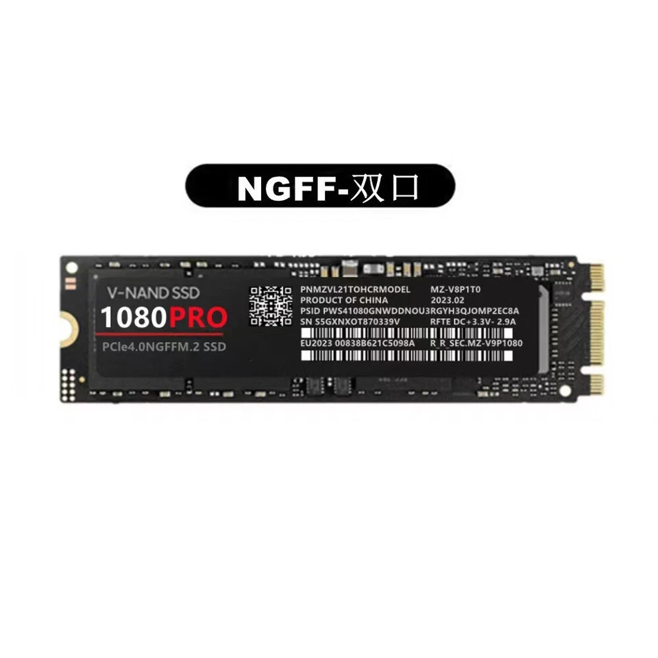 New 1080P RO M2 Solid State Drive SSD1TB2TB4TB PCIe 4.0 NVMe - Bild 4 von 4