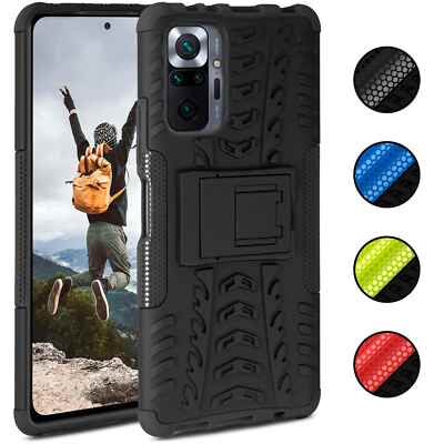 Panzer Hülle für Xiaomi Redmi Note 10 Pro Outdoor Schutzhülle Case Back Cover