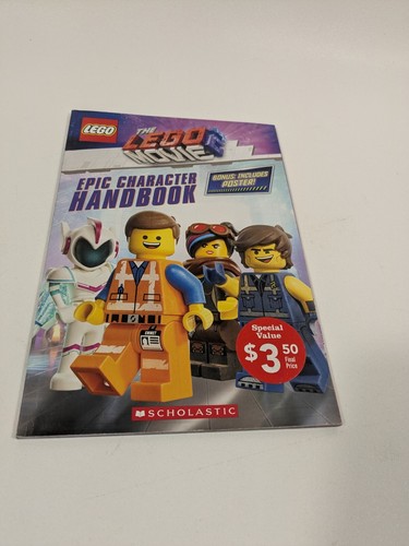 Lego Movie 2 Epic Character Handbook Poster Scholastic Illustration Construction