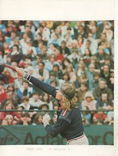 Björn Borg Autogramm signed Magazinbild auf A4 Papier