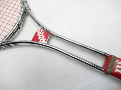 Raquette De Tennis Vintage Wilson TX3000 En Métal - Ancienne, Pour Présentation
