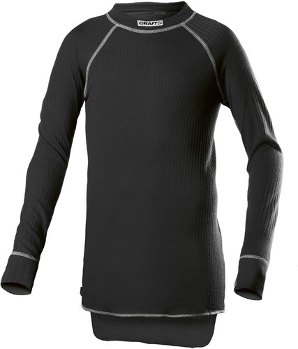 Maglia termica aderente intimo Junior unisex corsa sci nero Craft Layer 1  Zero | eBay