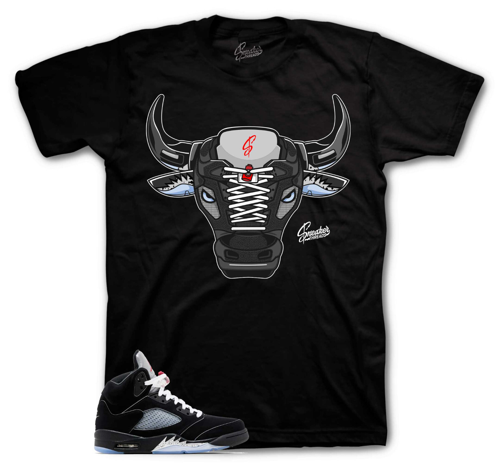 Shirts To Match Jordan 5 Black Metallic Reimagined - War Bully Shirt