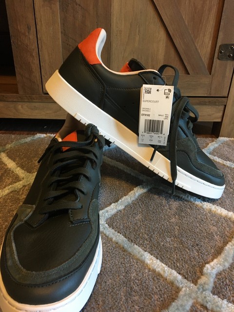 adidas supercourt legend earth orange