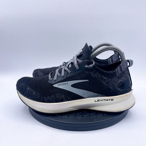 Brooks Womens Levitate 4 1203351B012 Black Running Shoes Sneakers Size 8B - Picture 2 of 9