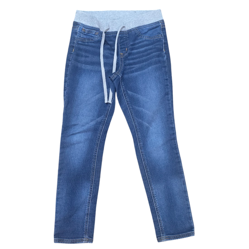 Justice Girls Simply Low Jegging 8-1/2 Stretch Waist Jeans Medium Wash Straight