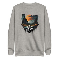Idaho Sweatshirt, Retro image of Idaho state, Idaho Trip Sweatshirt