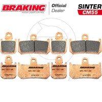 Kit BremsbelÄGe Vorderbremsen Braking 928Cm55 Yamaha Yzf 1000 R1 2012 2013 2014
